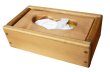 画像1: カントリー家具　木工小物ハートのティッシュボックス (1)