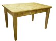 画像1: カントリー家具　ダイニングテーブルW1500（引き出し付き） (1)