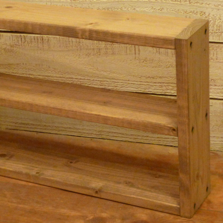 カントリー家具 シンプルスモールラック